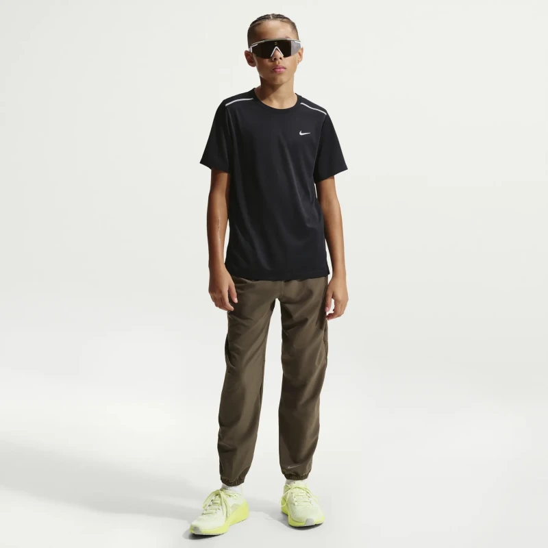 Image of Kids' Long Sleeve Jersey Nike Miler Noir Male 10/12 ans