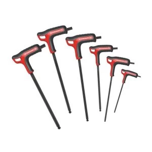 image of Facom P-Shaped Hex Key Set, 6 Piece