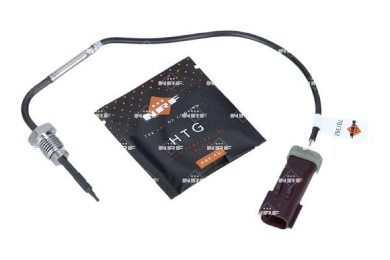 Image of NRF 707362 Sensors EASY FIT with synthetic grease Sensor,exhaust gas temperature (3938)