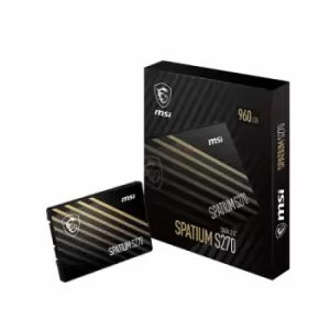 Image of MSI SPATIUM S270 SATA 2.5 240GB internal solid state drive 2.5" Serial ATA III 3D NAND