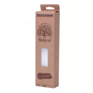 Image of Fackelmann Bio Flexi Straws White