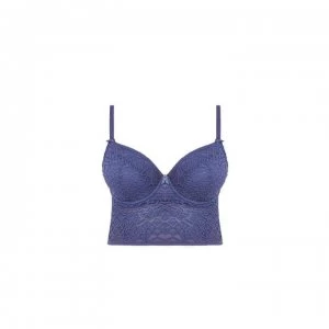 Freya Soiree Lace Underwired Bralette - DEN Blue