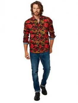 Image of Joe Browns Smell The Roses Shirt, Multi, Size XL, Men