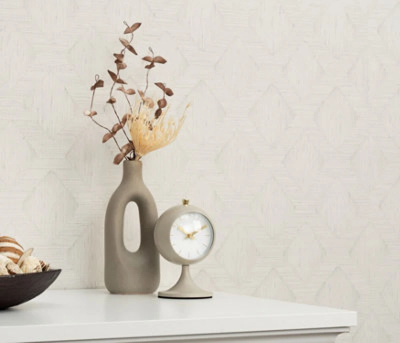 Image of Erismann Wallpaper Hidden Harmony Light Grey
