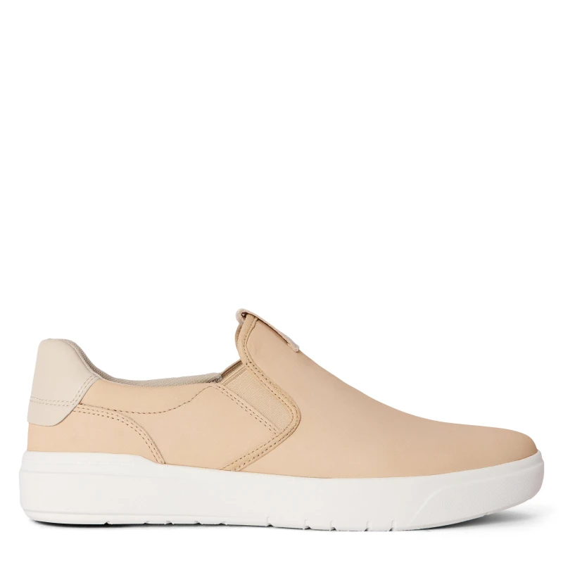 Image of Timberland Mens Low Slip On Trainers Light Beige male 6.5 (40)