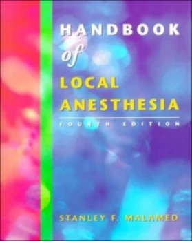 Image of Handbook of Local Anesthesia by Stanley F Malamed Hardback