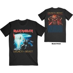 Image of Iron Maiden - Two Minutes to Midnight Unisex Large T-Shirt - Black