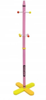 Image of Kiddi Style Crayon Coat Stand Pink
