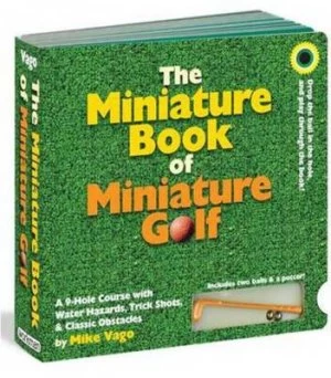 Image of The Miniature Book of Miniature Golf by Mike Vago Hardback