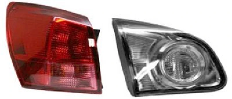 Image of VAN WEZEL 3388921 Rear light Outer section, with bulb holder, Left Combination Rearlight (391)