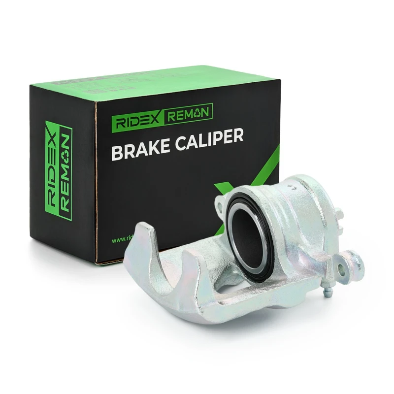Image of RIDEX REMAN 78B1631R Brake caliper Front Axle Grey Cast Iron Brake Caliper (78)