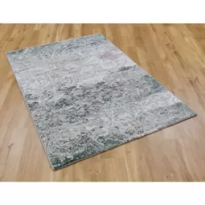 Image of Canyon 52014 6464 80cm x 150cm Rectangle - Grey and Ivory and Multicoloured - Mastercraft