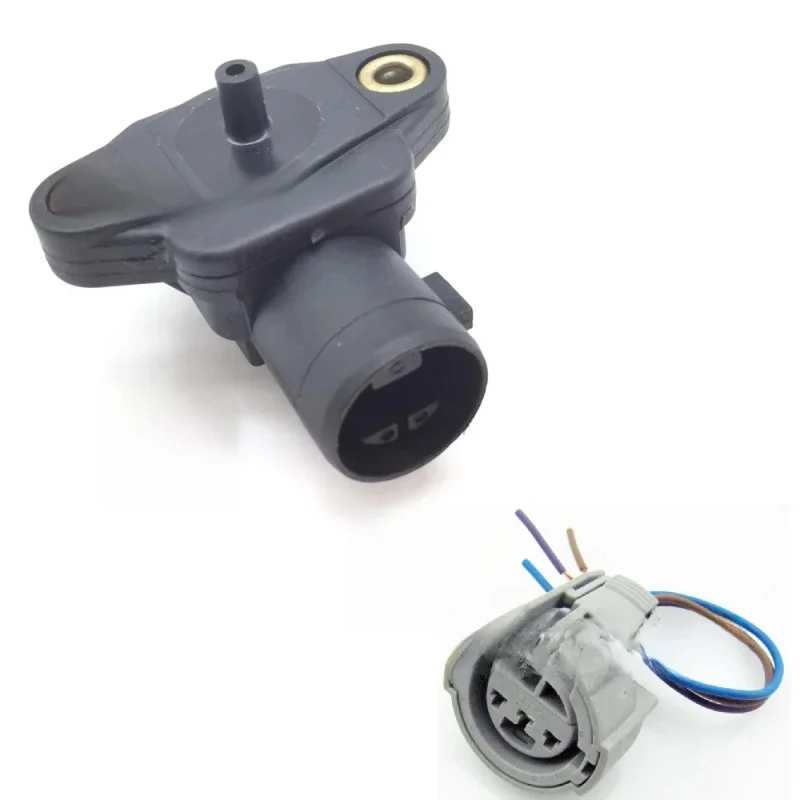 Image of 37830-P05-A01 Map Manifold Absolute Sensor+Connector for Acura Honda Suzuki OE# 37830-PAA-S00 / 37830-P0G-S00
