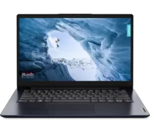 Lenovo IdeaPad 1i 14" Laptop - Intel Pentium Silver N5030, 128GB eMMC, Blue