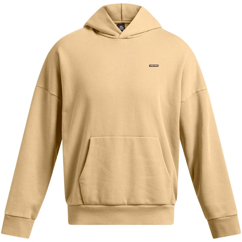 Image of Under Armour Mens Icon Hoodie OTH Hoodies S Brown 53144205350