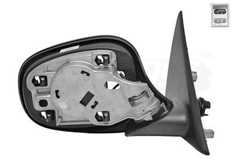 Image of VAN WEZEL Wing mirror VAN WEZEL 0667858U