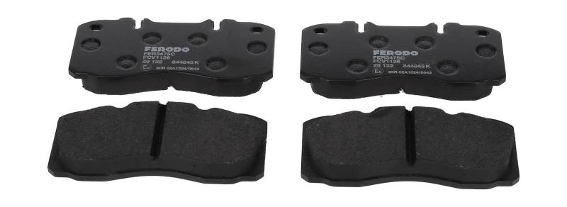 Image of FERODO Brake pad set FERODO FCV1126