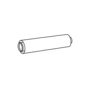 Image of Glow-worm Extension 0,5m DN60/100 Pp 0020257007 - 248446