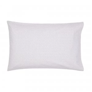 image of Murmur Thea Linen 100% Cotton Oxford Pillowcase Grey