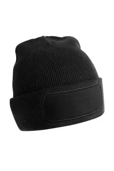Image of Original Recycled Woven Patch Beanie