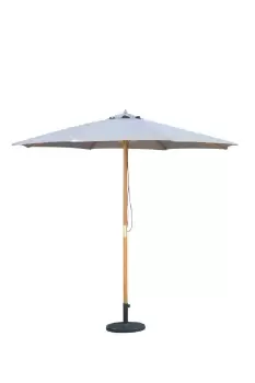 Bali Wooden Parasol 2.95m