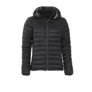 Image of Clique Womens/Ladies Hudson Padded Jacket (XL) (Black)