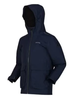 Image of Boys, Regatta Regatta Kids Salman Waterproof Insulated Jacket, Navy, Size 13 Years