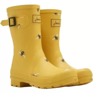 Image of Joules Womens Molly Welly Midheight Printed Wellington Boots UK Size 7 (EU 40/41, US 9)