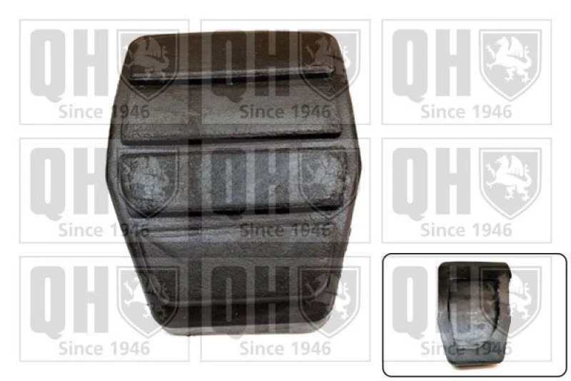Image of QUINTON HAZELL Brake pedal pad QUINTON HAZELL EM1811K