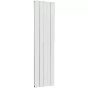 image of White Designer Radiator Vertical Flat Panel Double Panel Rad Modern 1800x510mm - White