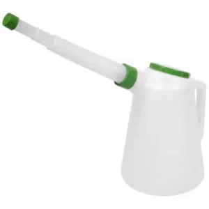 Image of Sealey JDL5G Oil Container with Green Lid & Flexible Spout 5L