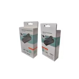 Image of SUMVISION Acer Toshiba & Advent Compatible Laptop AC Charger Adapter 19V / 6.32A / 120W with 5.5mm x 2.5mm Barrel Tip & UK Plug