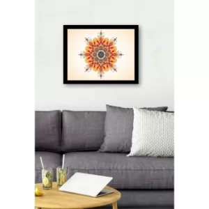 Image of SC0613 Multicolor Decorative Framed MDF Painting