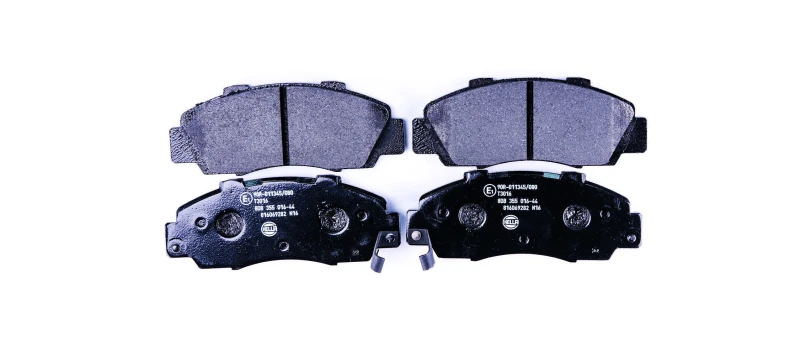 Image of HELLA Brake pad set HELLA 8DB 355 016-441
