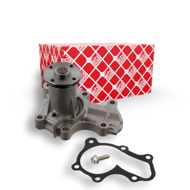 Image of FEBI BILSTEIN 34267 Water pump Cast Aluminium, with screw, with gasket/seal Cast Aluminium Water Pump (1260)