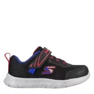 Image of Skechers Comfy Flex Infant Boys Trainers - Black