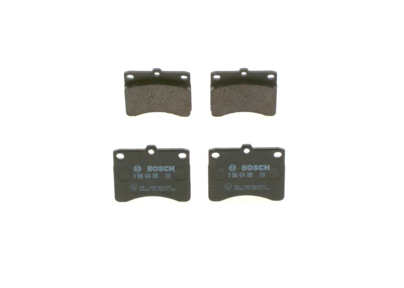 Image of Brake pad set Bosch 0 986 424 099