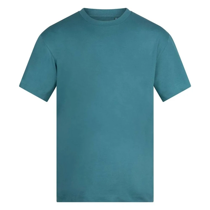 Image of Anthem Mens Heavyweight T-Shirt in Teal Size: Large Teal Male L