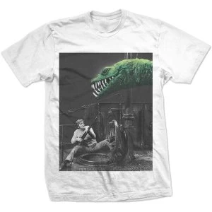 Image of StudioCanal - The Land That Time Forgot Dino Pops Unisex Large T-Shirt - White