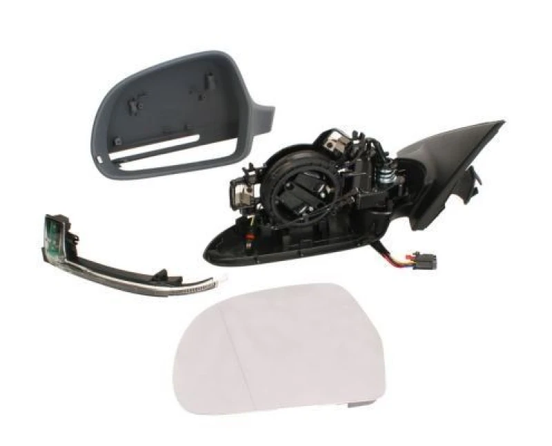 Image of BLIC 5402-25-032361P Wing mirror Left, Electric, Aspherical, primed Outside Mirror (50)