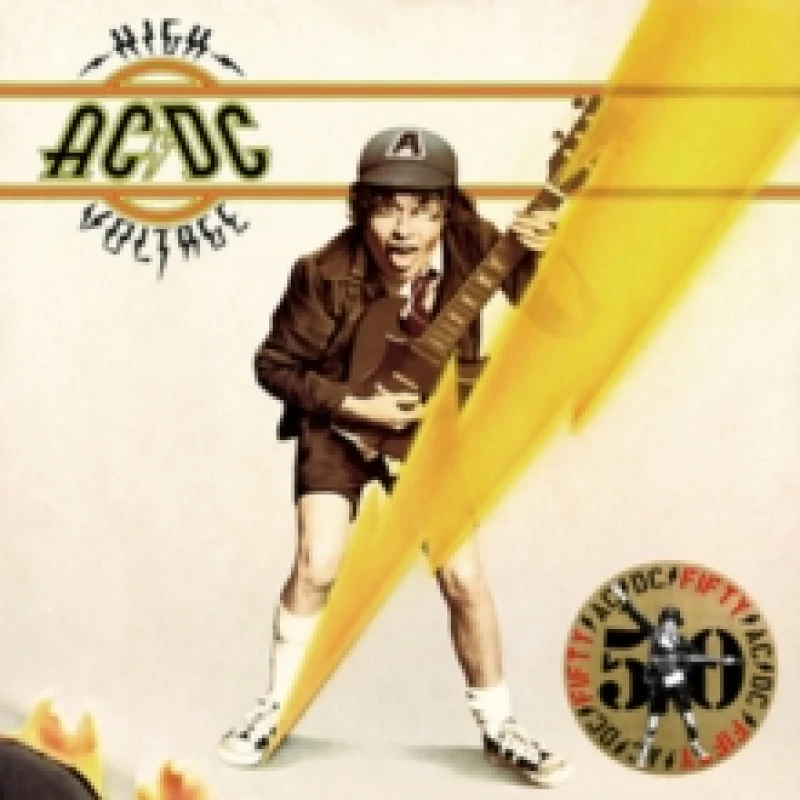 Image of High Voltage (50th Anniversary Gold Vinyl) Vinyl