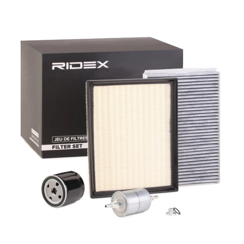 Image of RIDEX 4055F0699 Filter Set with air filter Filter Set (4055)