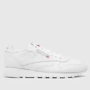 Image of Reebok Classic Leather, Ftwwht/Ftwwht/Pugry3, Kids, Trainers, GY0953