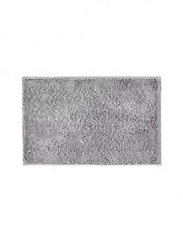 Image of Hotel Collection Luxury Supersoft Bathmat - Silver