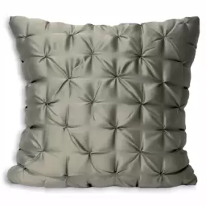 Image of Limoges Faux Silk Cushion Grey / 55 x 55cm / Polyester Filled