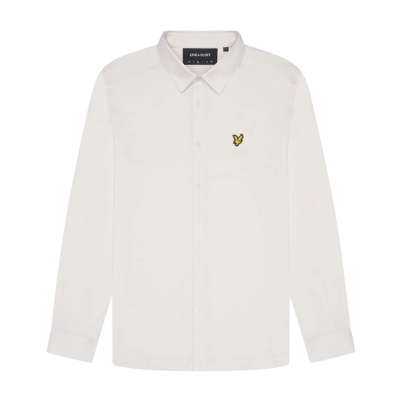 Image of Lyle and Scott Interlock Shirt White male S
