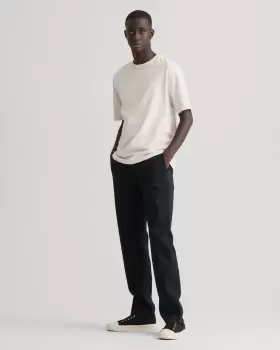 Image of GANT Men Allister Regular Fit Twill Chinos (38-32) Black
