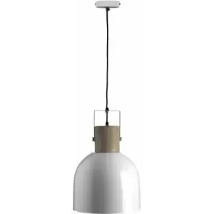 Image of Ceiling Lights White Finish Round Shape Pendant Light Antique Ceiling Lighting Contemporary Pendant Hanging Lighting For Ceiling w32 x d32 x h100cm