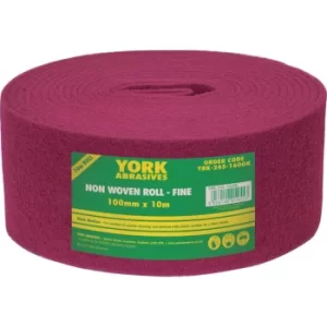 image of 100MMX10M Non-woven Roll X/Fine Maroon