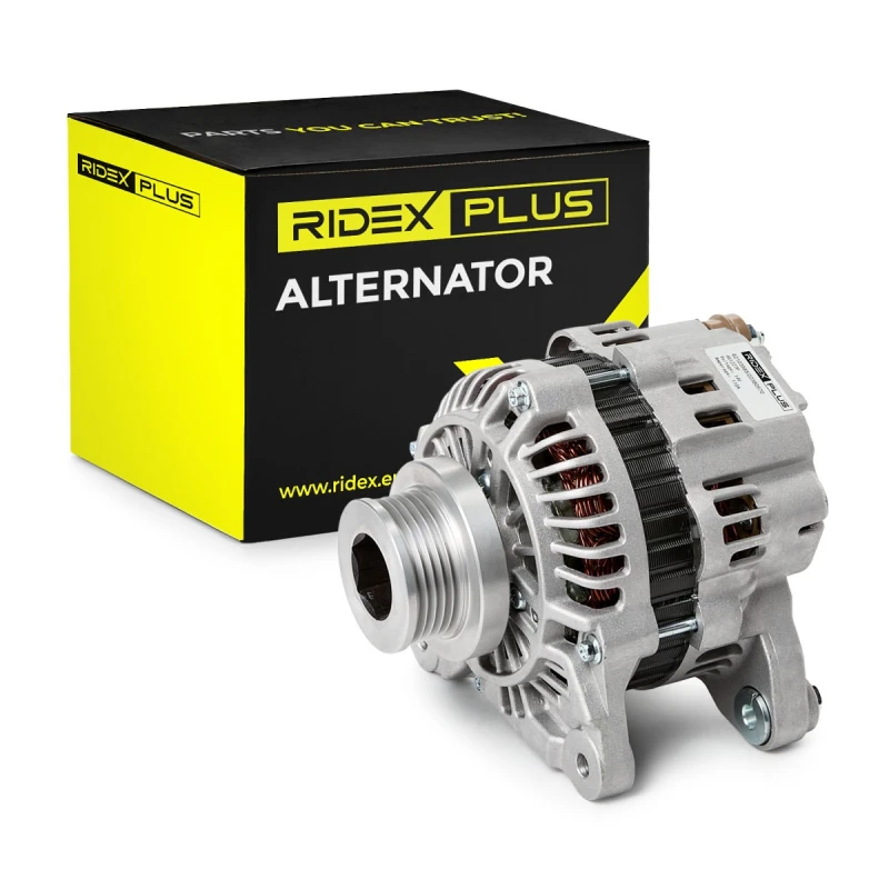 Image of RIDEX PLUS 4G1227P Generator Alternator Charging Current: 110A, Voltage: 12V Alternator (4)